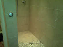 Wet Room Floor 03 - 02- Pebbled Floor